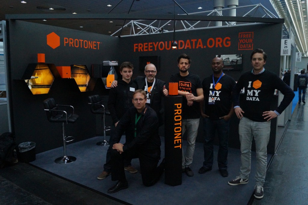 Das Protonet Team auf der CeBIT 2015